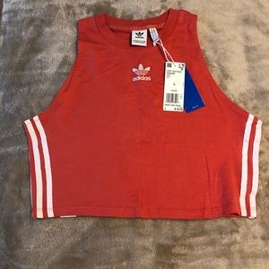 NWT Adidas Originals Crop Top Size Large